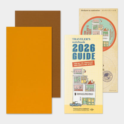 Traveler's Notebook 2026 Diary Passport / Regular Refill Planner