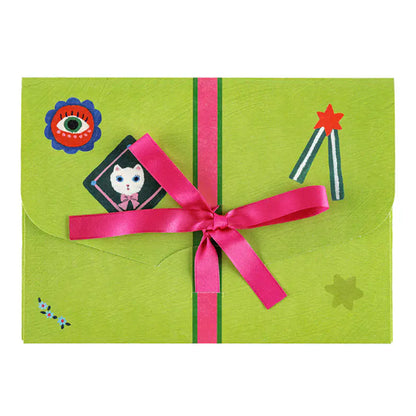 Hobonichi x Yumi Kitagishi - Stickers Bookmark Mini Folder Letter Set Sticky Notes Ballpoint Pen