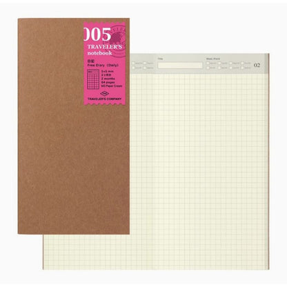 [On Hand] Traveler's Notebook Refill - Regular Size