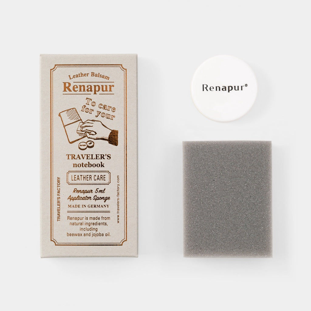 [On Hand] Traveler's Factory Renapur Leather Treatment 5ml Set