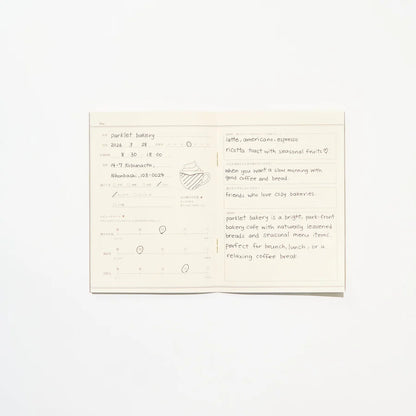 Daigo Cafe & Tea Time Record Notebook
