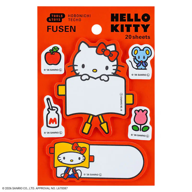 Hobonichi x Hello Kitty Sticky Notes
