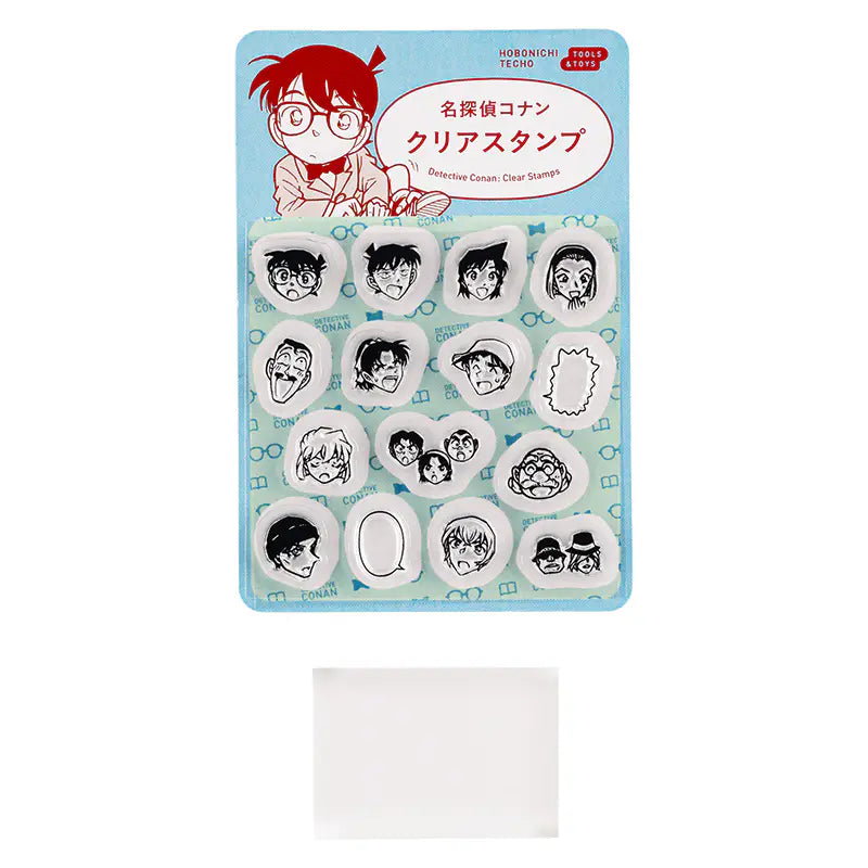 Hobonichi x Detective Conan - Sticky Notes Memo Sticker Stamp Set - Accessories