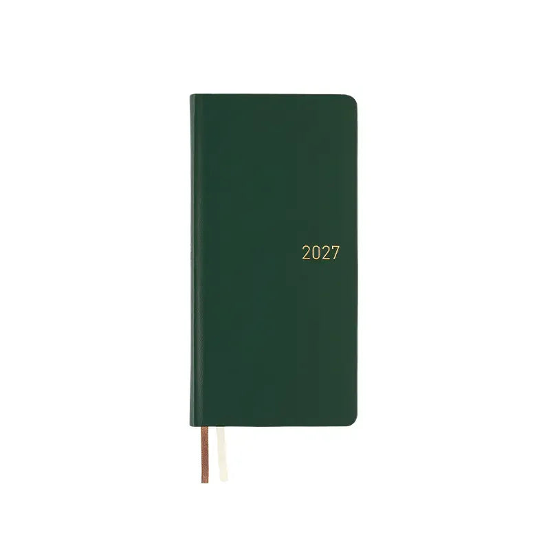 HOBONICHI 2027 WEEKS JAPANESE Planner Weekly Horizontal + Memo + Monthly / Mega / January / April