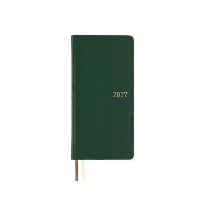 HOBONICHI 2027 WEEKS JAPANESE Planner Weekly Horizontal + Memo + Monthly / Mega / January / April