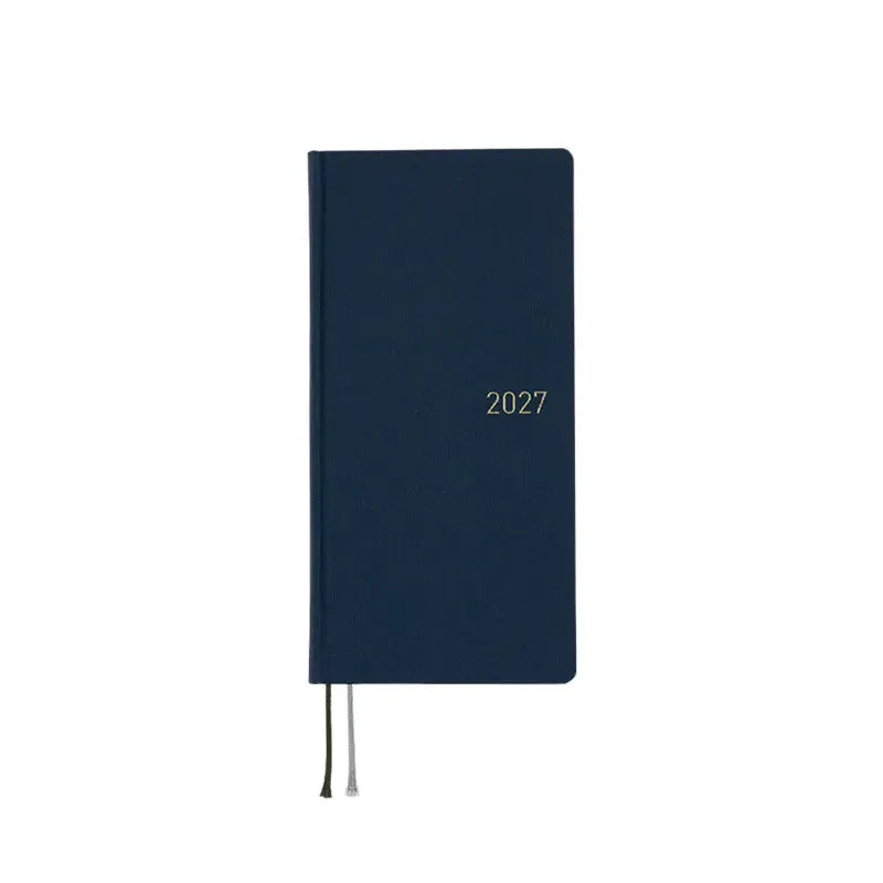 HOBONICHI 2027 WEEKS JAPANESE Planner Weekly Horizontal + Memo + Monthly / Mega / January / April