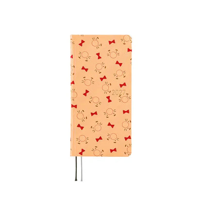 HOBONICHI 2027 WEEKS JAPANESE Planner Weekly Horizontal + Memo + Monthly / Mega / January / April