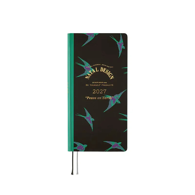 HOBONICHI 2027 WEEKS JAPANESE Planner Weekly Horizontal + Memo + Monthly / Mega / January / April