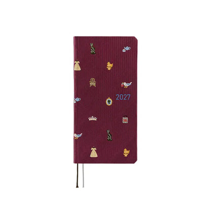 HOBONICHI 2027 WEEKS JAPANESE Planner Weekly Horizontal + Memo + Monthly / Mega / January / April